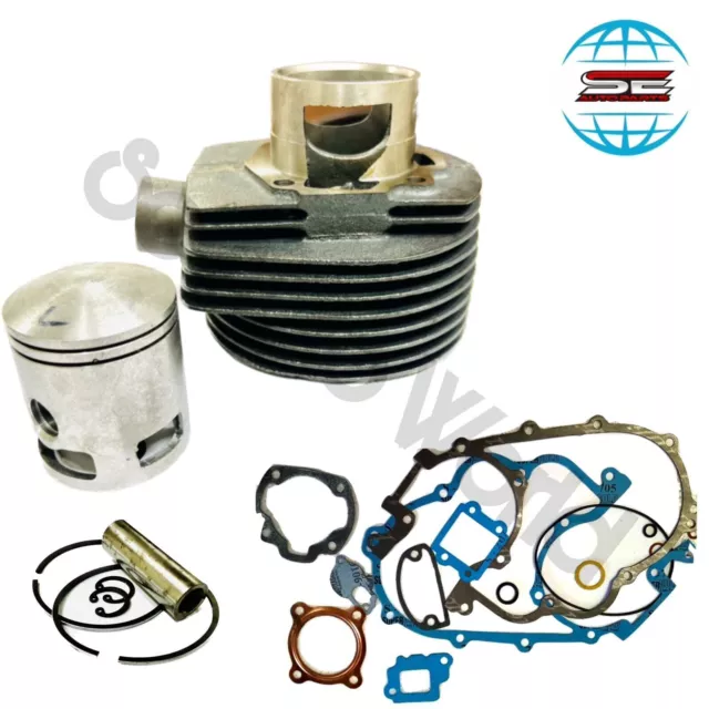 Vespa Px/Lml/Star 150Cc Cylinder Kit Barrel Head Piston With Packing Kit 5 Port