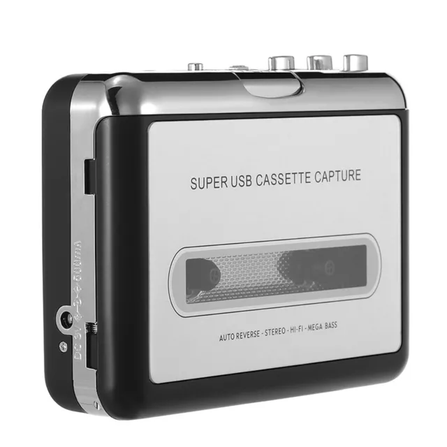 USB Cassette Capture Cassette Tape-to-MP3 Converter into  Stereo R3Y3 3