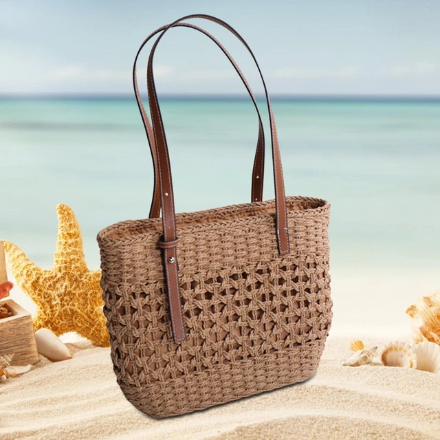 Borsa a tracolla Borsa da donna in tessuto Borsa estiva bohémien di grande
