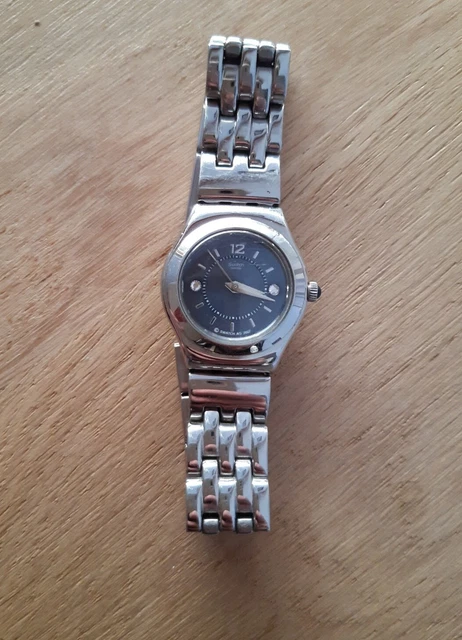 Montre Femme Bracelet Métal Argenté - Mouvement Quartz - Pile Neuve - Occasion Classique