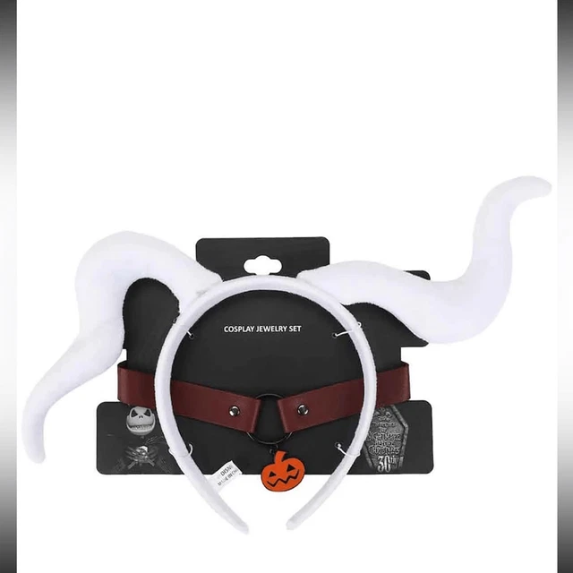 Nightmare Before Christmas Zero Collar Cosplay Set