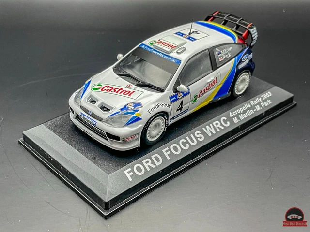 Ford Focus WRC Delecour Rallye Nouvelle-Zélande 2001 - IXO 1/43 Réf RAM034