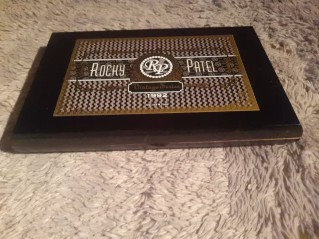 Rocky Patel Original Series 1992 Deluxe Toro 6 X 50 Cigar Wood Box Free Ship