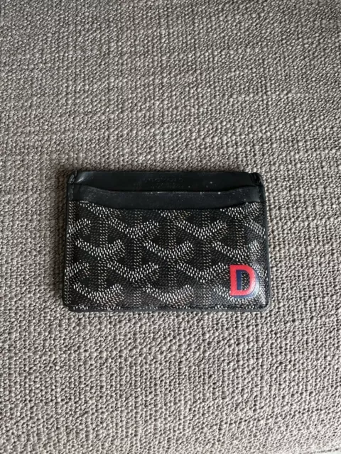 Goyard Saint Sulpice Canvas Card Holder Blue NEW 100% Authentic 🚚✓