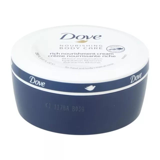 24x 250ml Dove Crema de Cuerpo Revitalizante Cuidado Del Loción Piel Eincremen 6