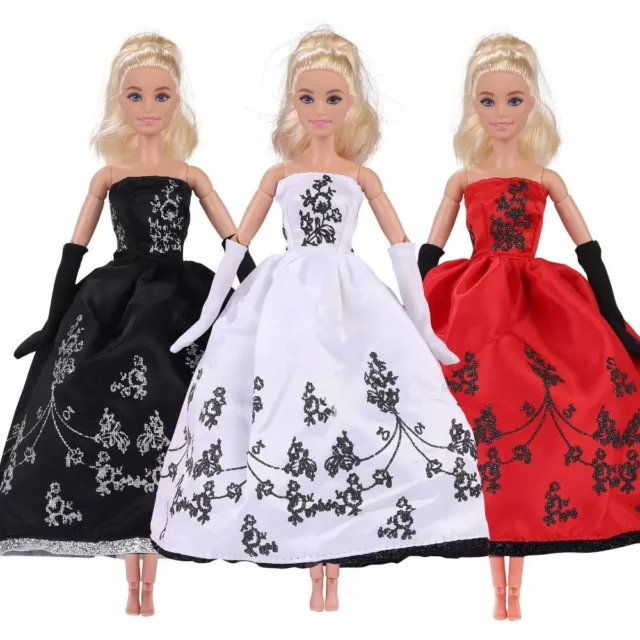 Casual Wears 11.5" Fashion Dresses Doll Princess Skirt  30cm Doll/1/6 BJD Dolls