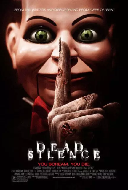 Horror Dead Silence Movie Poster Print 17 X 12 Reproduction