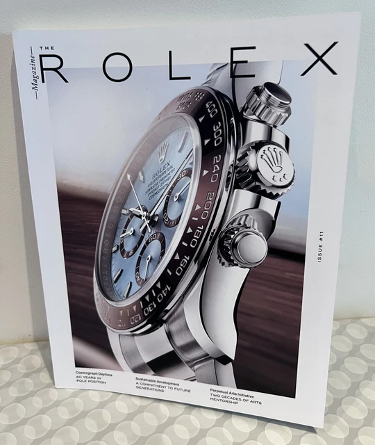 THE ROLEX MAGAZINE Issue 11 2023 BRAND NEW Coffee table book, DAYTONA £