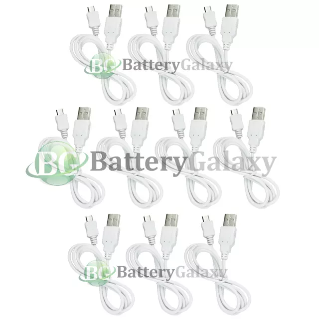 10 NEW Micro USB Battery Charger Data Cable Cord for Android Cell Phone HOT!