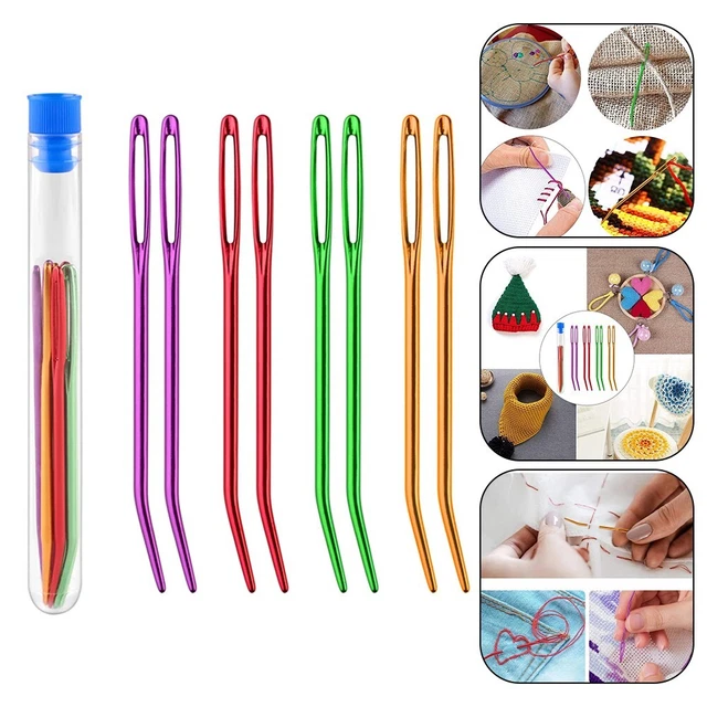 AIGUILLES AU CROCHET En Bois à Faire Soi-même Outil De Couture Pour