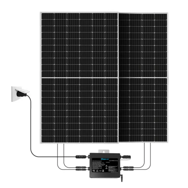 Planta de energía de balcón BLACK BULL sistema solar fotovoltaico WIFI 740W sistema de balcón