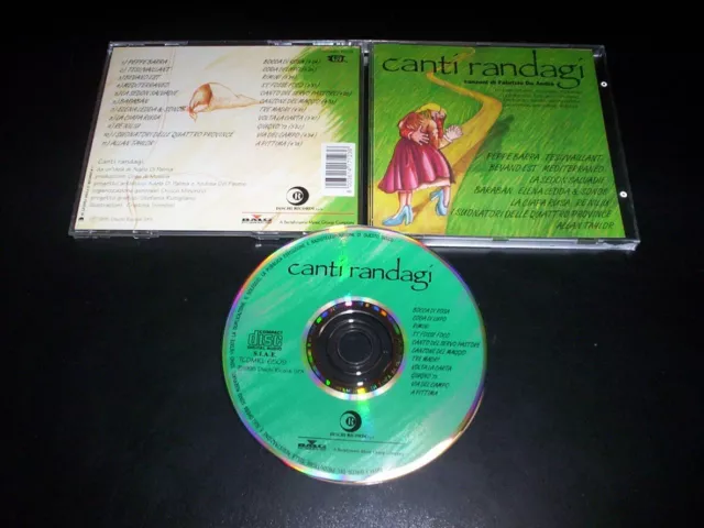 Various – Canti Randagi CD Ricordi – TCDMRL 6509 Italy 1995 FABRIZIO DE ANDRE'