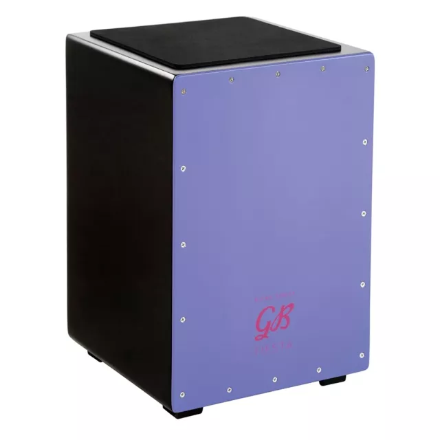 Gon Bops FSCJUV Fiesta Series Cajon w/ Internal Adjustable Snares ULTRA VIOLET