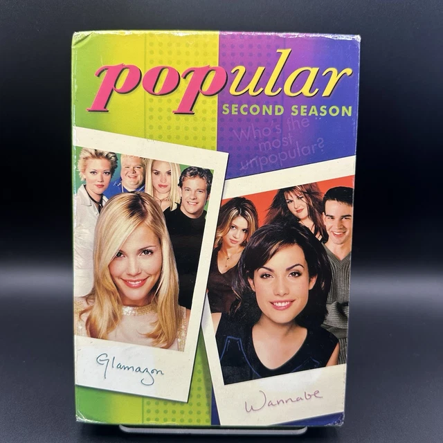 POPULAR SEASON DVD Highschool Drama Sitcom Leslie Bibb OOP EUR