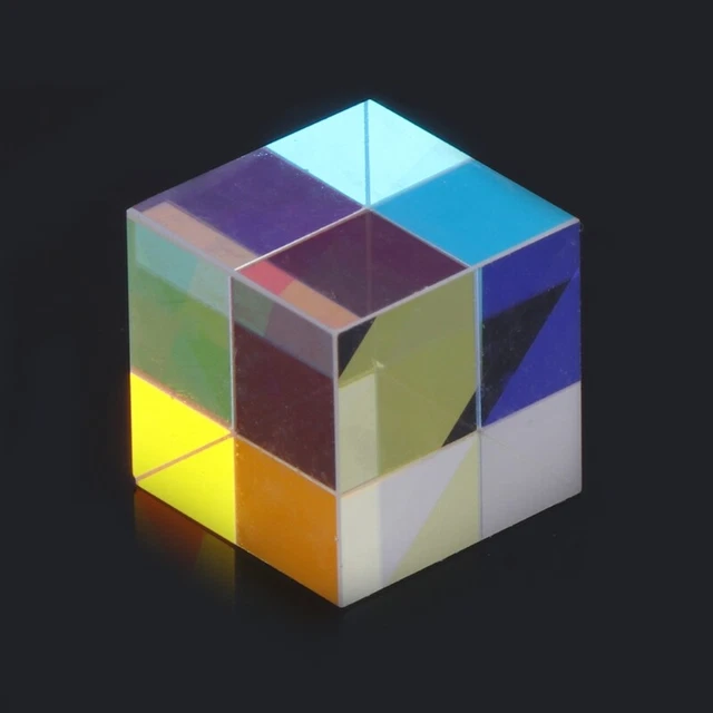 Prism  Beam Combine Cube Prism Mirror 405nm~ 450nm Glass Glued  Diode
