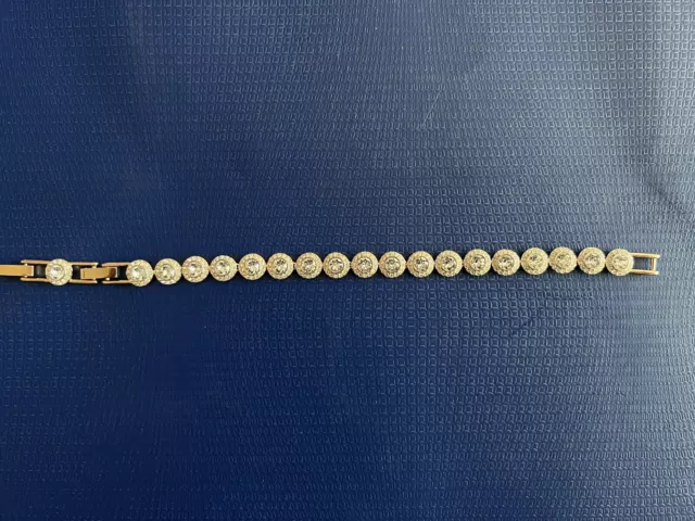 Swarovski Angelic Bracelet Rose Gold Plated Size M Swarovski Angelic Bracelet Rose Gold Plated Size M