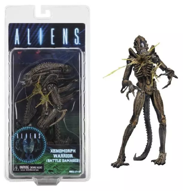 Neca - Alien - Aliens Xenomorph Warrior (battle damaged) ca.18cm (neca51681)