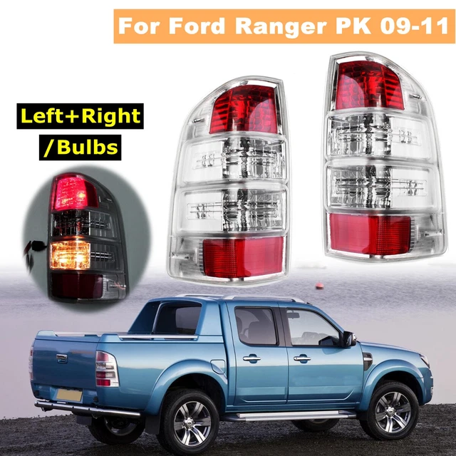 Rückleuchte Set Für Nissan Navara D40 - LED Heckleuchten Schwarz 2004-2014