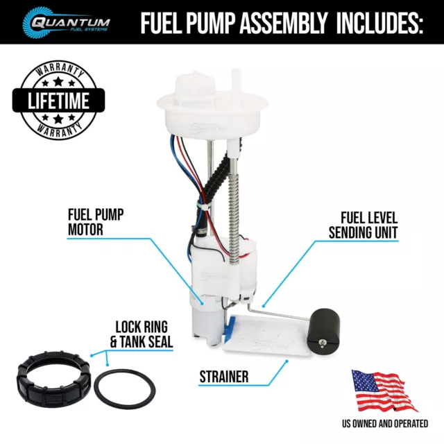 QFS Fuel Pump Module Assembly 2014-23 Polaris RZR 900 XP 1000 XP 4 1000 2208323