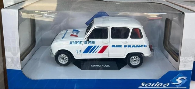 1:18 Solido Renault 4L Gtl - Air France - 1978 Ref: S1800108