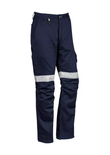 Syzmik Mens Rugged Cooling Reflective Taped Pant For Road Work Traffic Control