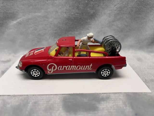 Corgi Toys 510 Citroën DS Team Manager Tour De France – Zamak Rouge – Boîte D'origine