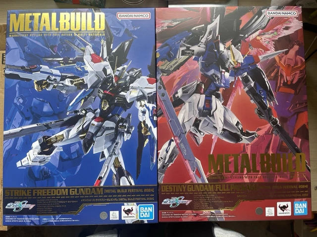 METAL BUILD Strike Freedom Gundam FESTIVAL 2024 Action Figure - Bandai Japan Import