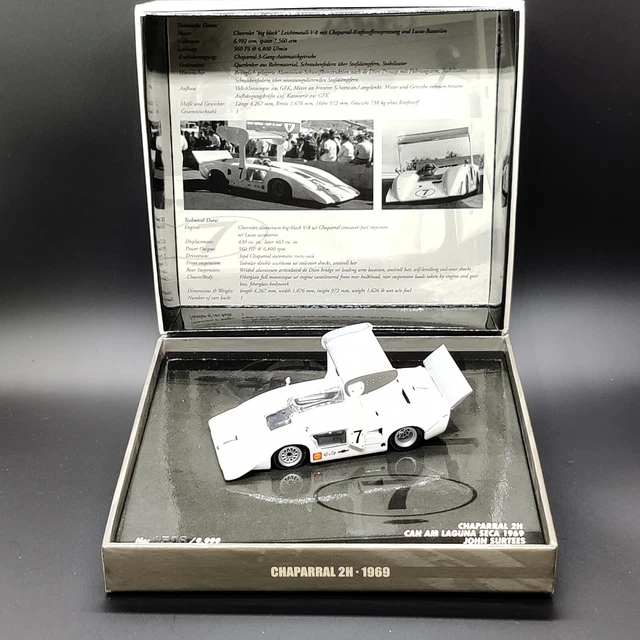 Miniature Minichamps 1/43 Chaparral 2H CAN AM Edmonton 1969 - John Surtees - N°325