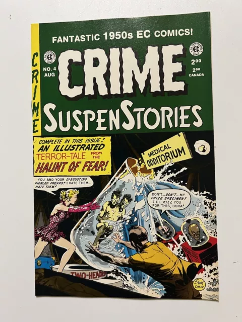Crime Suspenstories #4 Nm, Original Ec Comics 1950'S Reprints Russ Cochran 1992