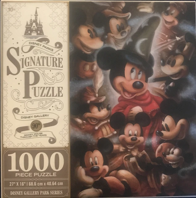 NEUF PUZZLE DISNEY Signature Mickey Mouse Through the Years 1000 pièces