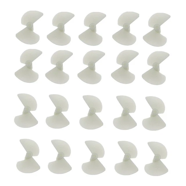 10 Pairs 2-Blade Propeller 2mm Shaft 26mm Prop,for DIY Toy Boat Marine RC Boat#