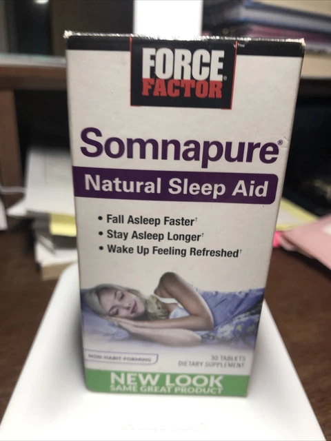 Ayuda natural para dormir Peak Life Somnapure - 30 cápsulas CADUCIDAD: 03/23