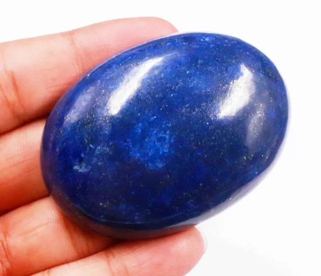 Certifié 442.75 CT / 61 MM Naturel Bleu Lapis Lazuli Forme Ovale Gemme AN1896