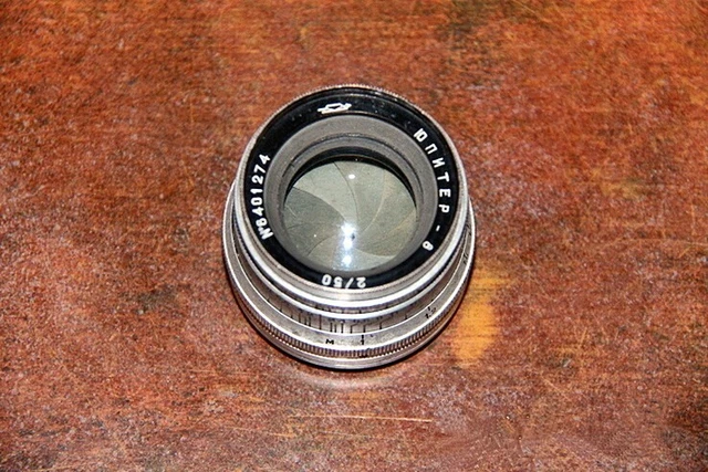 Lente vintage JUPITER-8 50 mm/f 2 M39 L39 copia lentes para cámara sonnar para