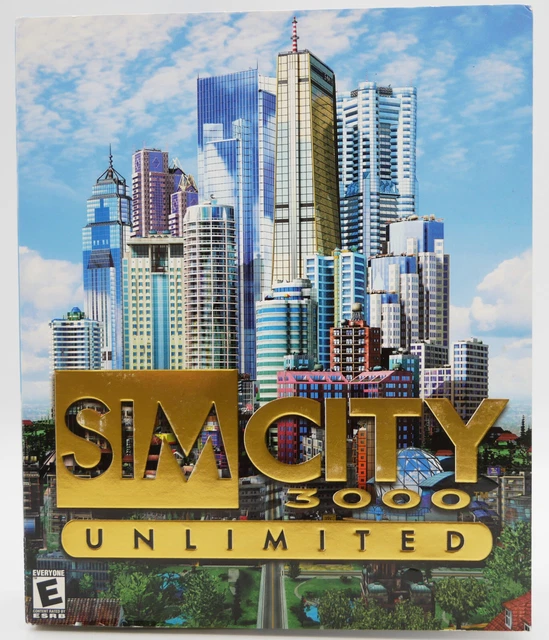 Sim City 2000 - Big Box PC (DOS) - Version Disquettes 3.5" - 1993