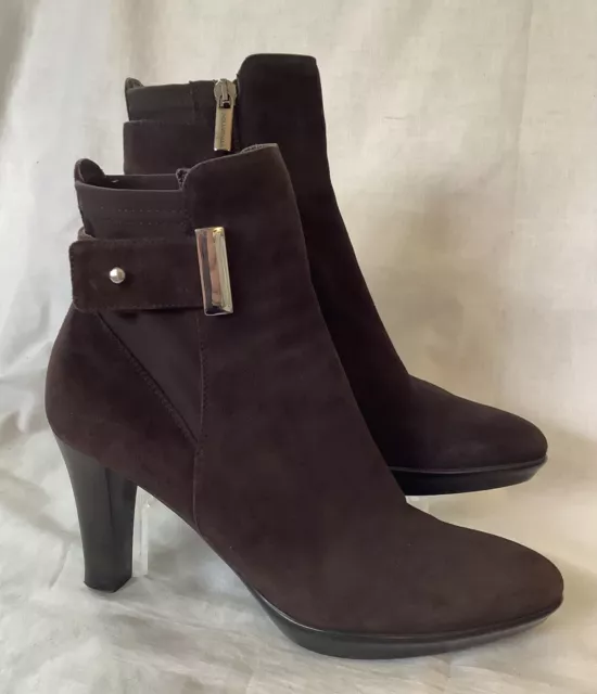 RUSSELL BROMLEY AQUATALIA Fab Dry Suede Ankle Boots Size UK 4.5 EU 37.5 64.99 PicClick UK