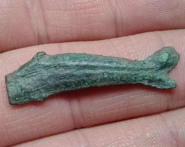 Sarmatia, Olbia. 5th century BC. Bronze “DOLPHIN-SHARK” money.