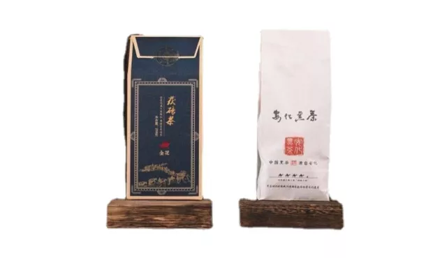 Anhua Dark Tea Instant Hei Cha Mini Brick Fu Zhuan Golden Flower Tea 200g