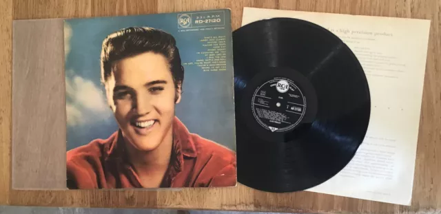 ELVIS PRESLEY LP 1959 - 'ELVIS' -  RCA RD-27120 LPM 1990 That’s All Right