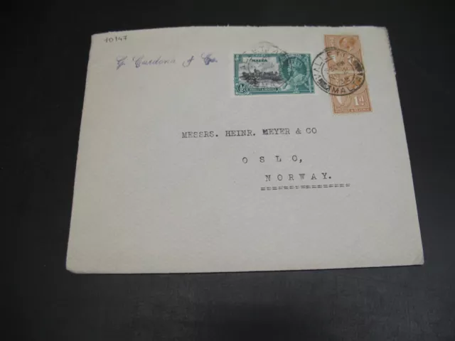 Malta 1935 cover to Norway *10147