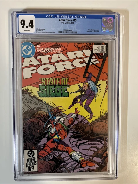 Atari Force Lot CGC 15,16,18&19 (DC Comics)