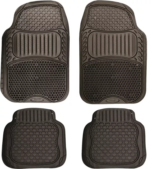 FOR VAUXHALL ASTRA G H J K - Universal Rubber Car Mats Set Heavy Duty Durable