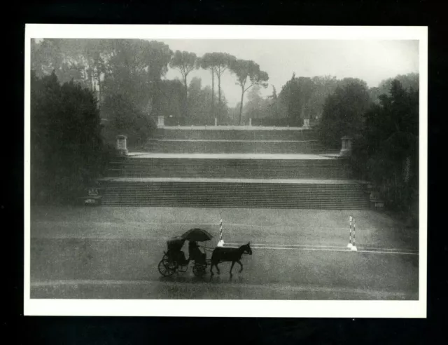 Art Photography Postcard Ernst Haas Borghese Gardens Rome 1958 Elysee Museum