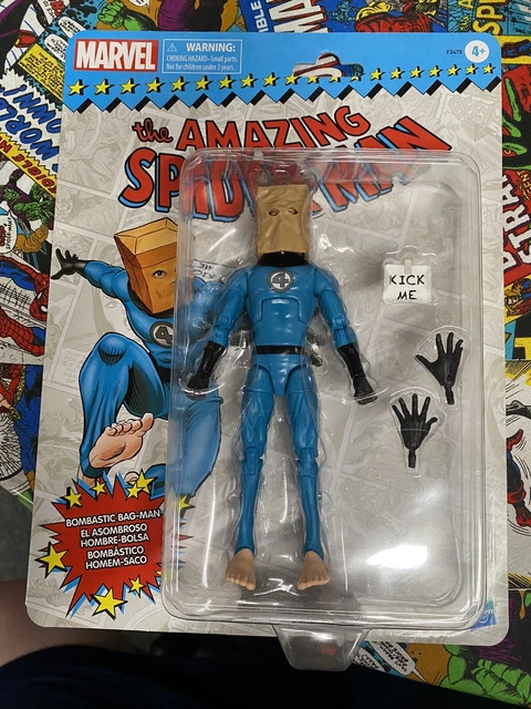 Marvel Legends Retro The Amazing Spider-Man Bombastic Bag Man Target Exclusive