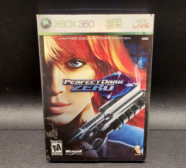 Xbox 360 Perfect Dark Zero Limited Collector's Edition Steelbook Complete