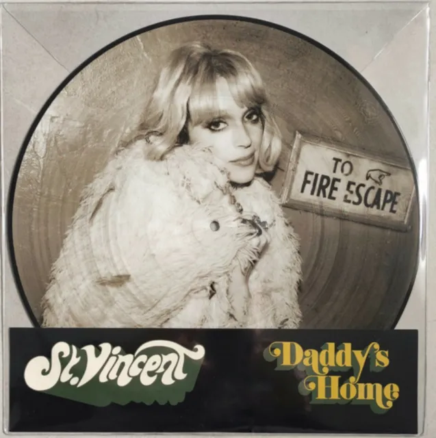 St. Vincent: Daddy's Home Rare 2000 Copies Worldwide Picture Disk Vinyl