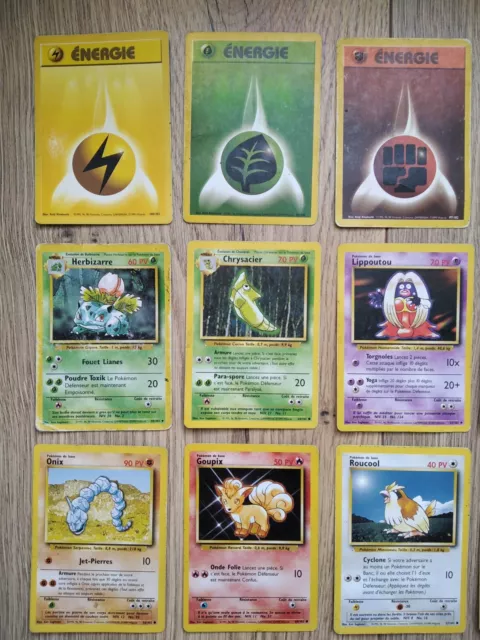 lot de cartes pokemon (dont 1ère edition)