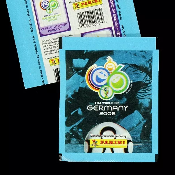 Germany 2006 Panini Germany FIFA World Cup Soccer Sticker Pack 5 Stickers
