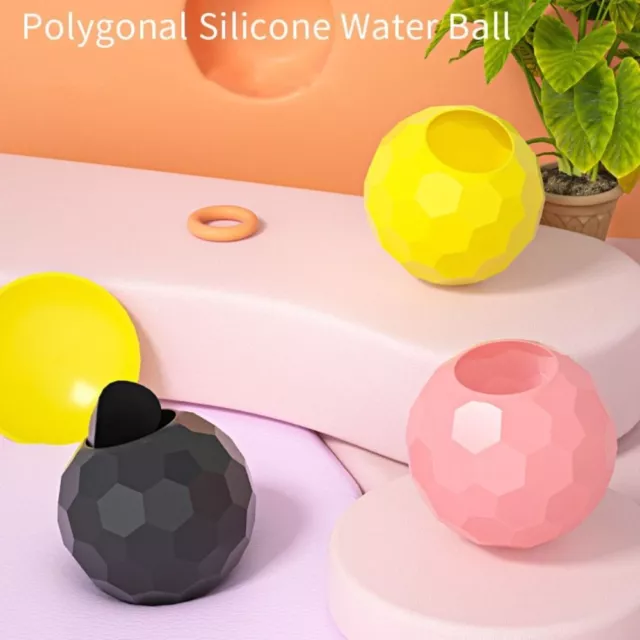 Splash Water Balls Silicone Water Bomb Ball Quick Fill Reusable Party Favors Water Fight Games Summer Outdoor Pool Beach Toy, 9pcs