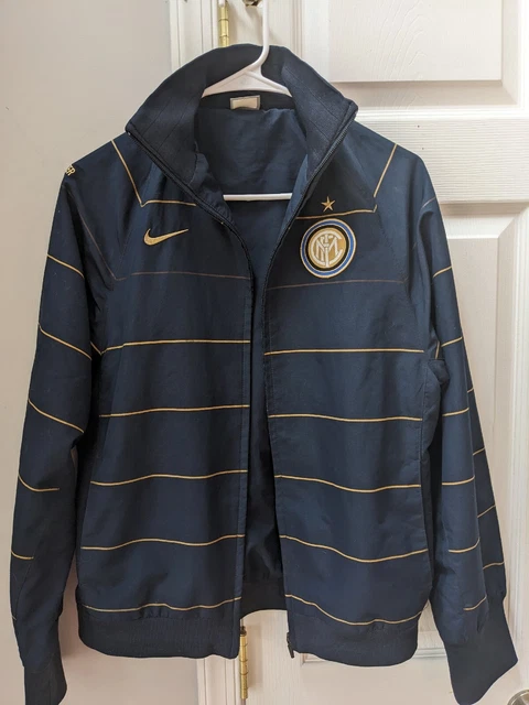 INTER MILAN Football NIKE JACKET MENS SIZE S Soccer NICE!